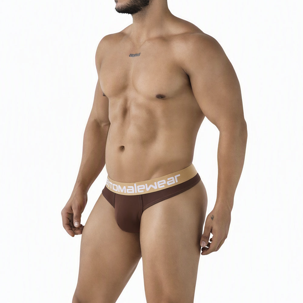 MetroMaleWear (M2W) Men's Chocolate Thong 5012-23