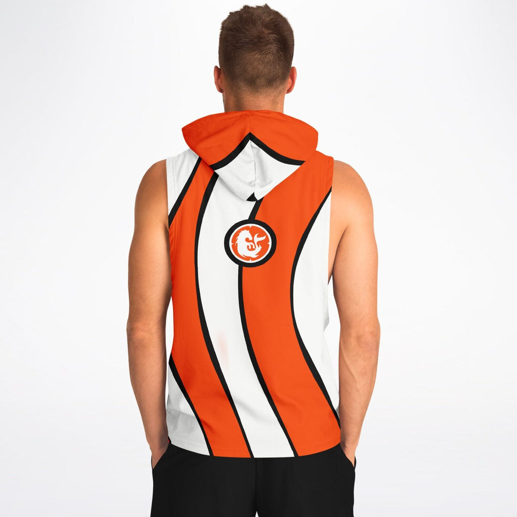 Maris Equi Clownfish Men's Drop Armhole Cotton Blend Hoodie