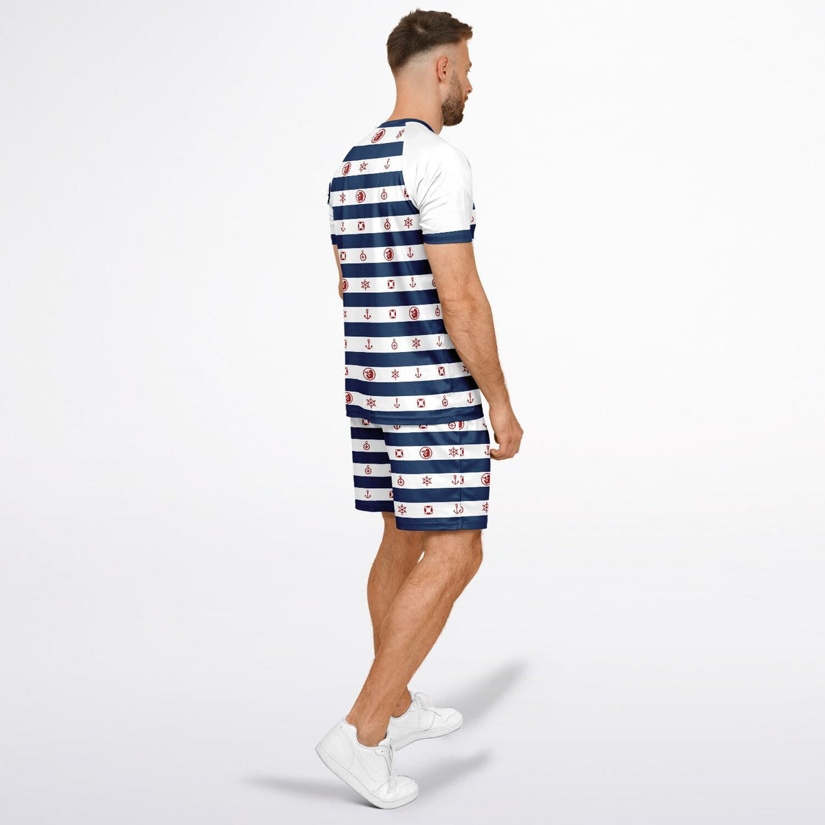 Maris Equi Nautical Shorts and Top Set For Men