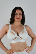 Alexis Butterfly Bralette WHITE