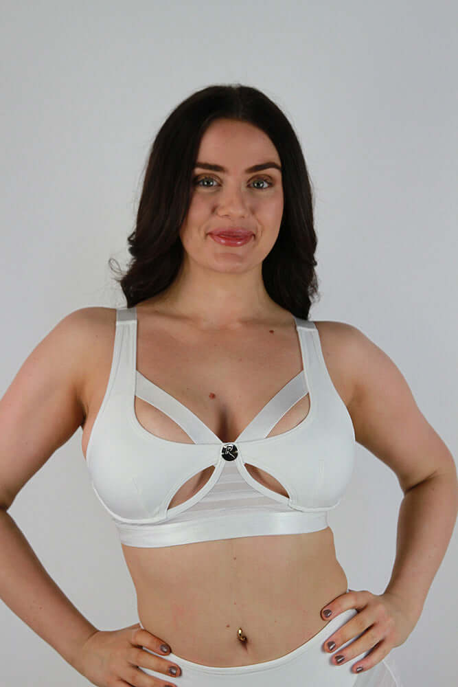 Alexis Butterfly Bralette WHITE