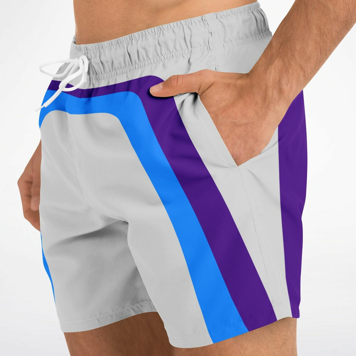 Maris Equi Men's Picard Risa Striped Swim Trunks