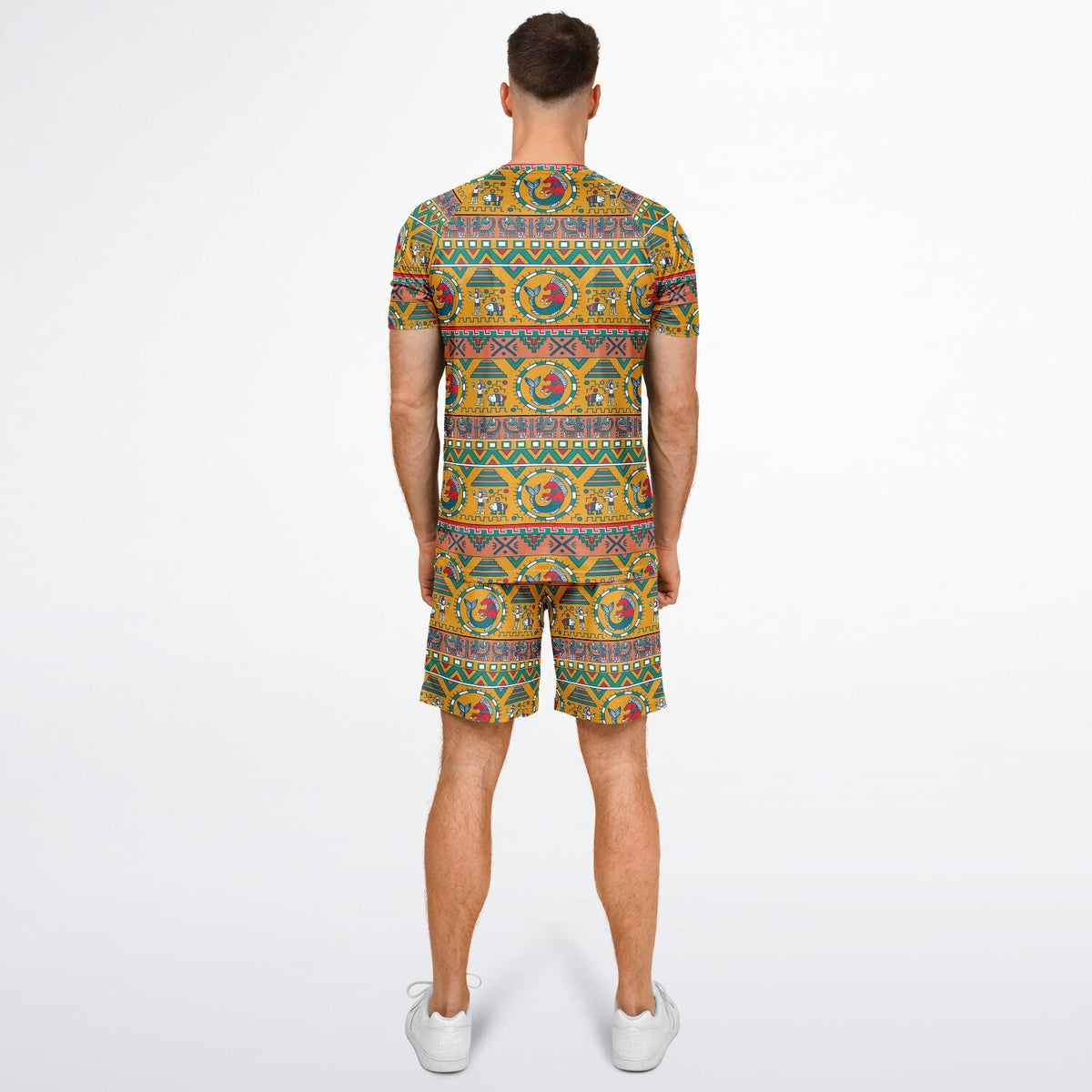 Maris Equi Aztec Shorts And Top Set For Men