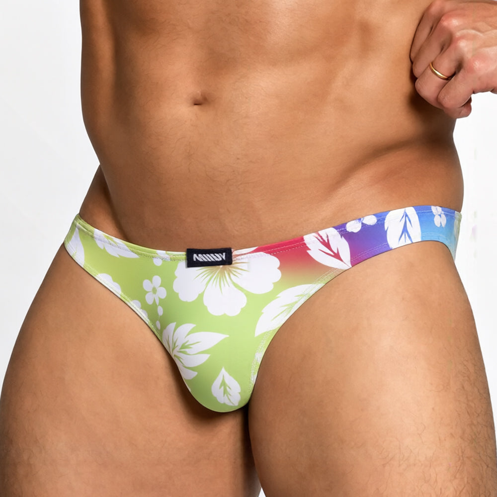 MetroMaleWear (M2W) Men's Super Lowrise Bikini Sakura 6115-70