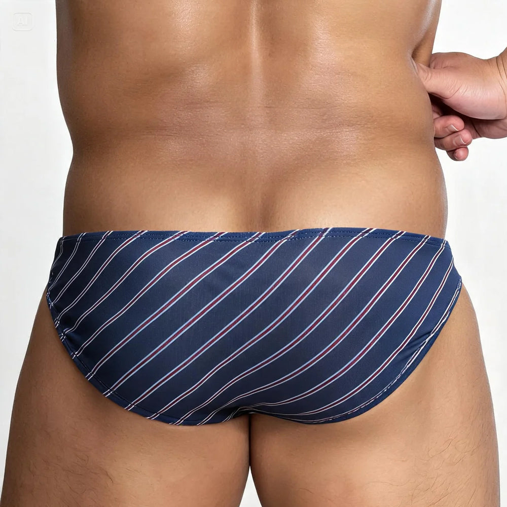 MetroMaleWear (M2W) Men's Super Lowrise Bikini Sastre 6115-71