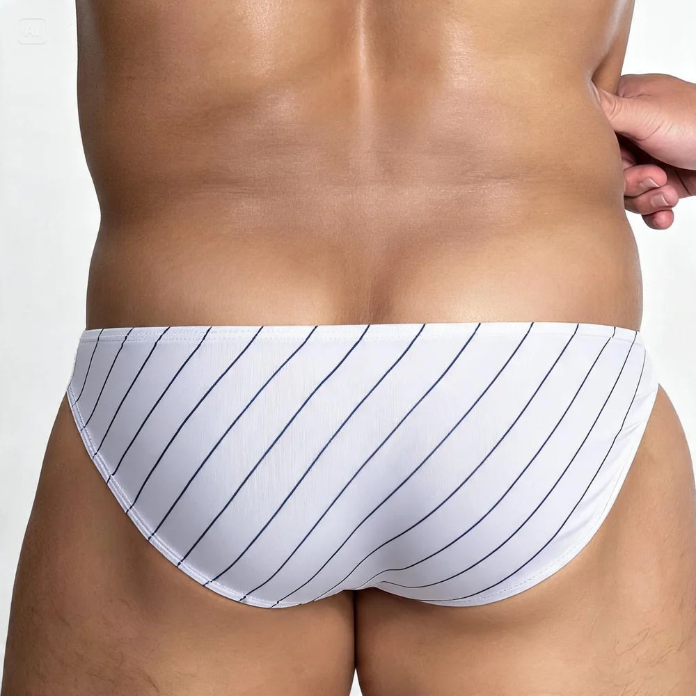 MetroMaleWear (M2W) Men's Super Lowrise Bikini Sable 6115-72