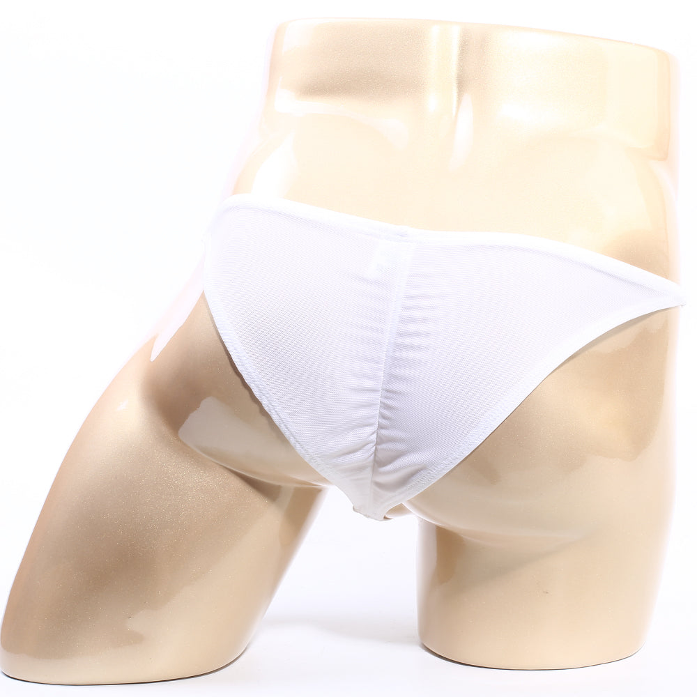 MetroMaleWear (M2W) Men's Fantasy Bikini Cream Tulle 6116-51