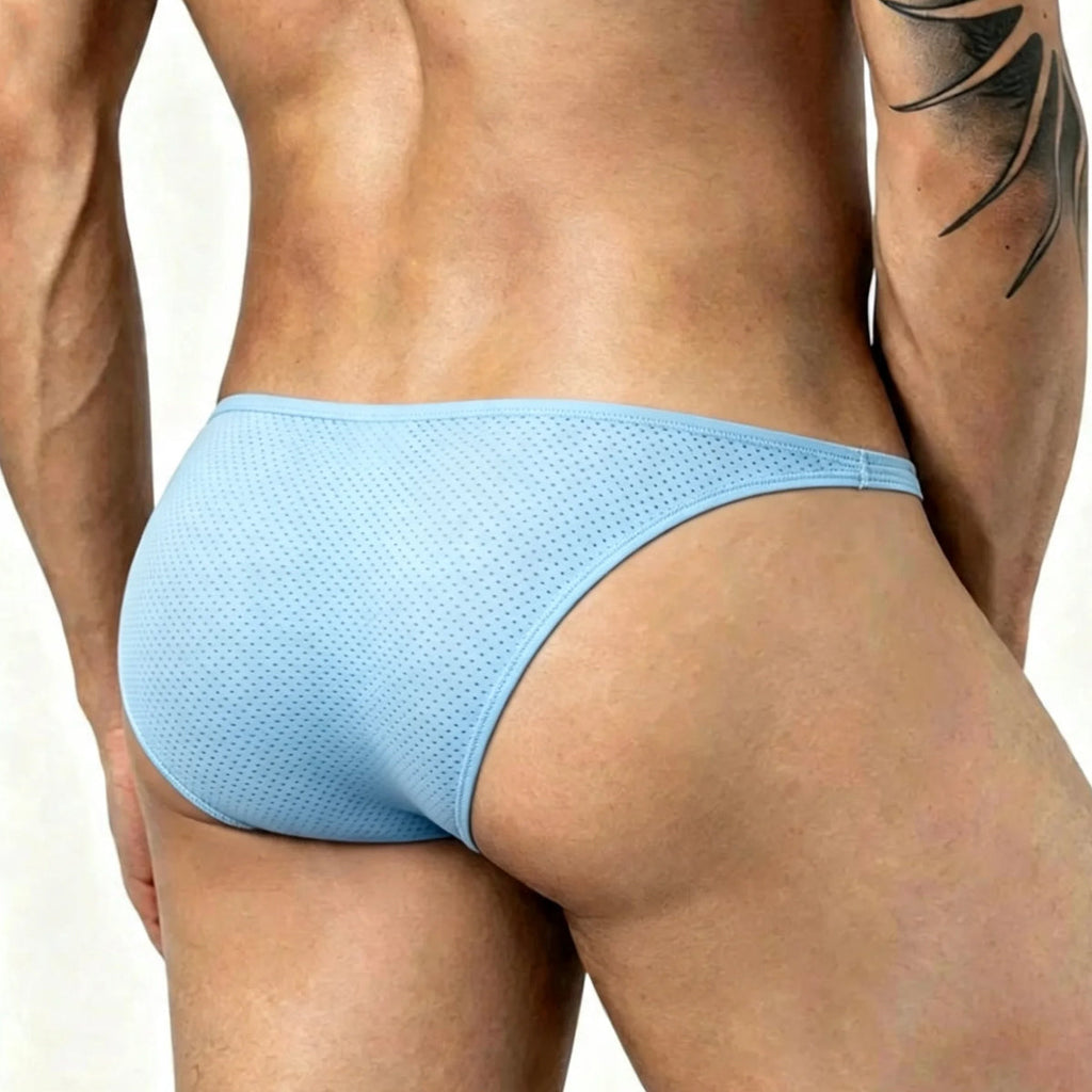 MetroMaleWear (M2W) Men's Sythia Bikini Blue 6127-08