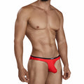 MetroMaleWear (M2W) Men's Ridge Bikini Red 6128-12