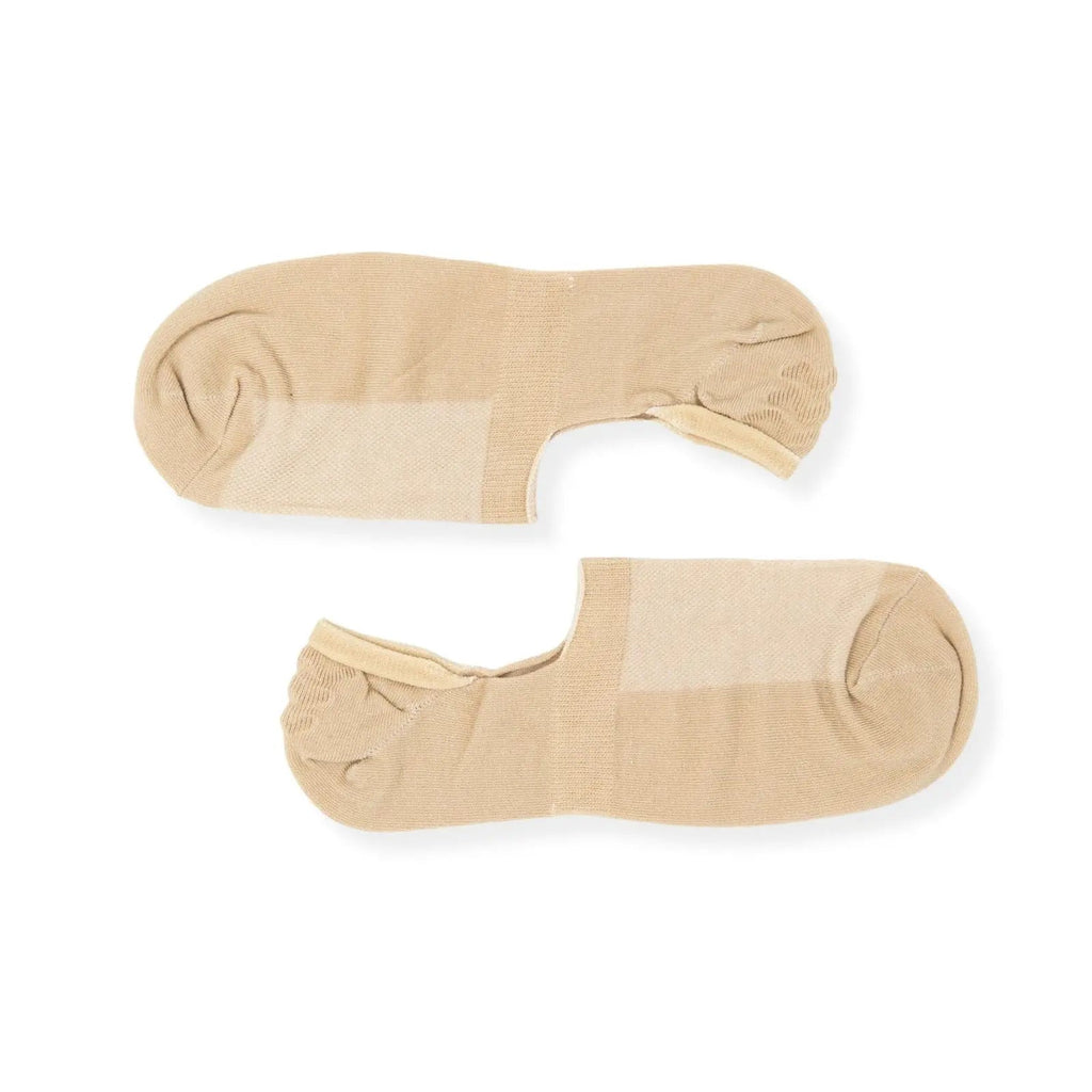 No Show 4 Pairs Non Slip Heel Socks