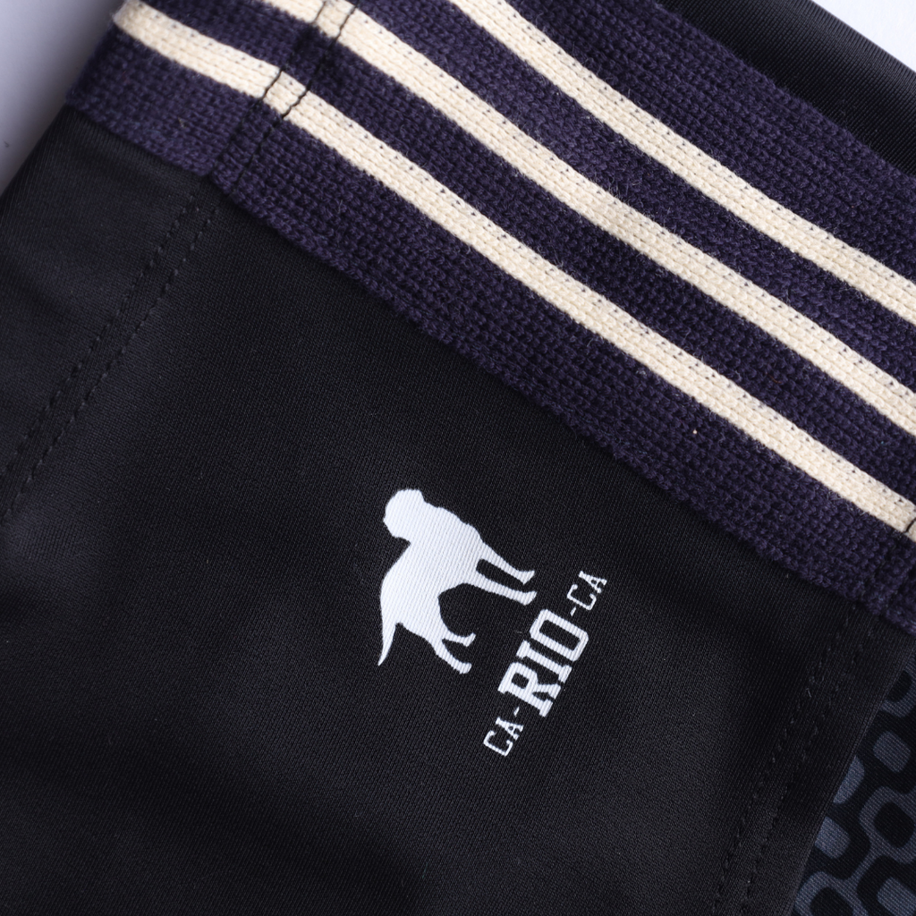 CA-RIO-CA Preto Sunga - Designer Swim Shorts