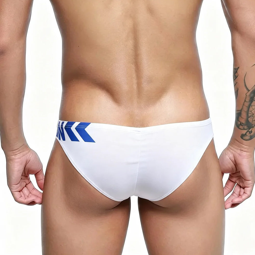 MetroMaleWear (M2W) Men's Revolucion Bikini White 6605-00