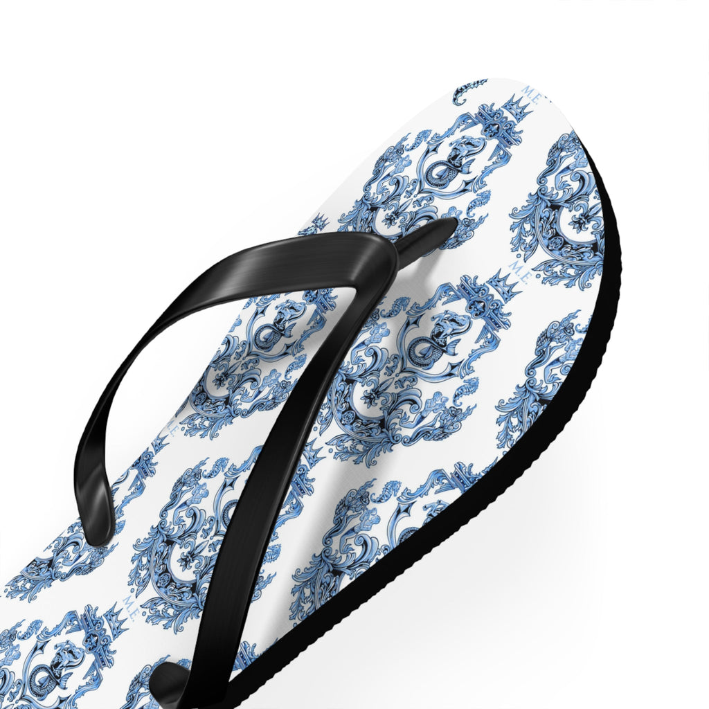 Maris Equi Men's Blue Baroque Flip-Flops