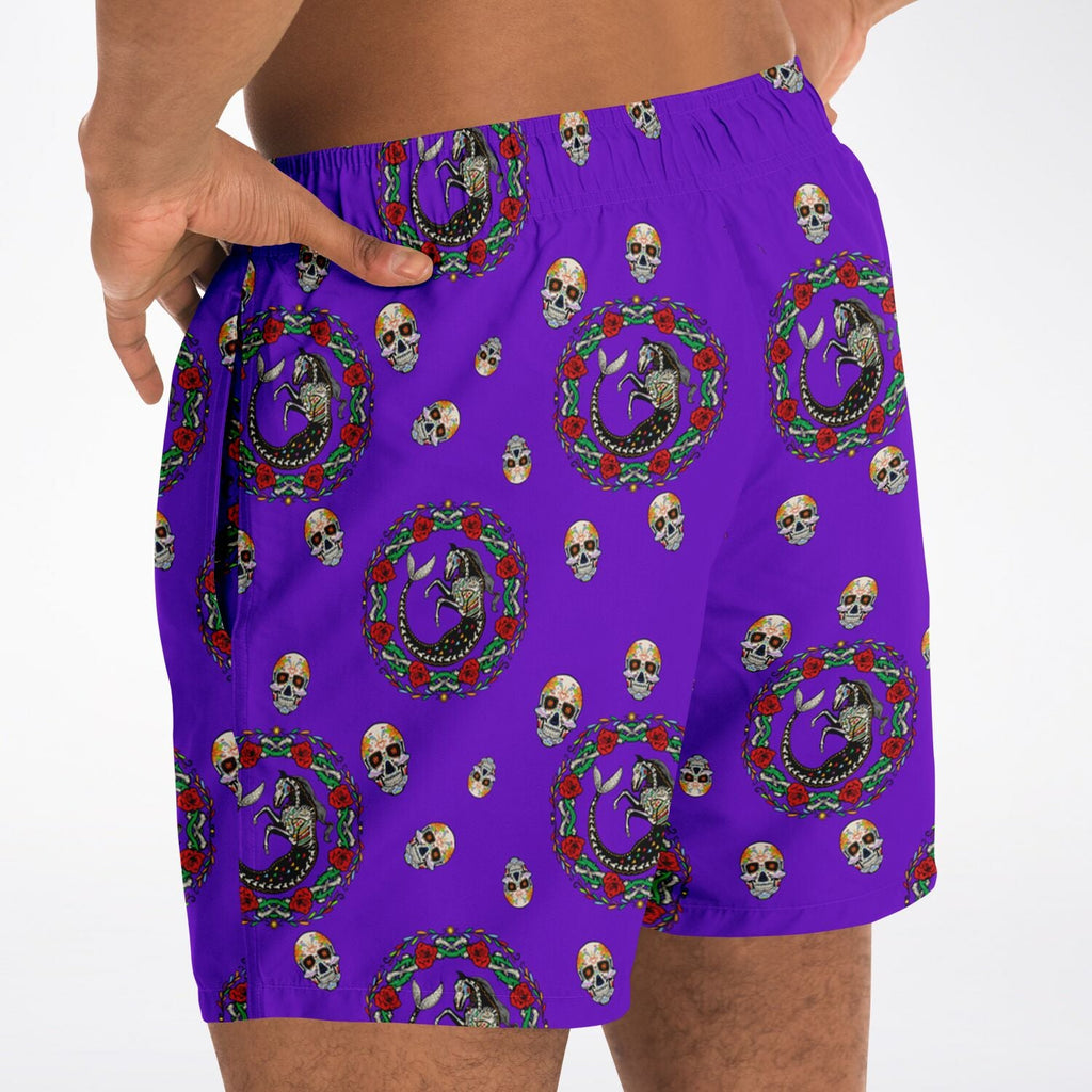 Maris Equi Day Of The Dead Men's Swim Shorts