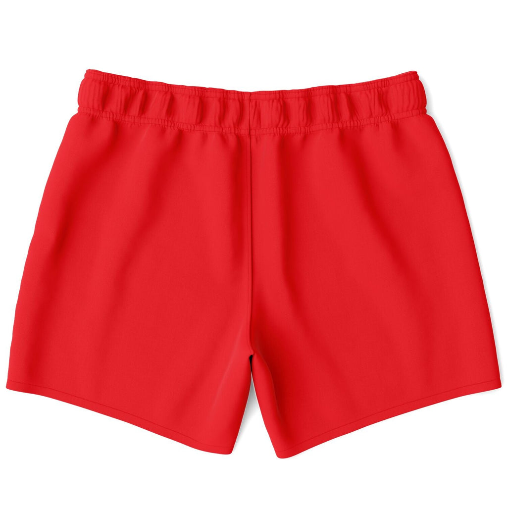 Maris Equi Hawkins Pool Life Guard Billy Costume Men's Mid-Length Swim Shorts