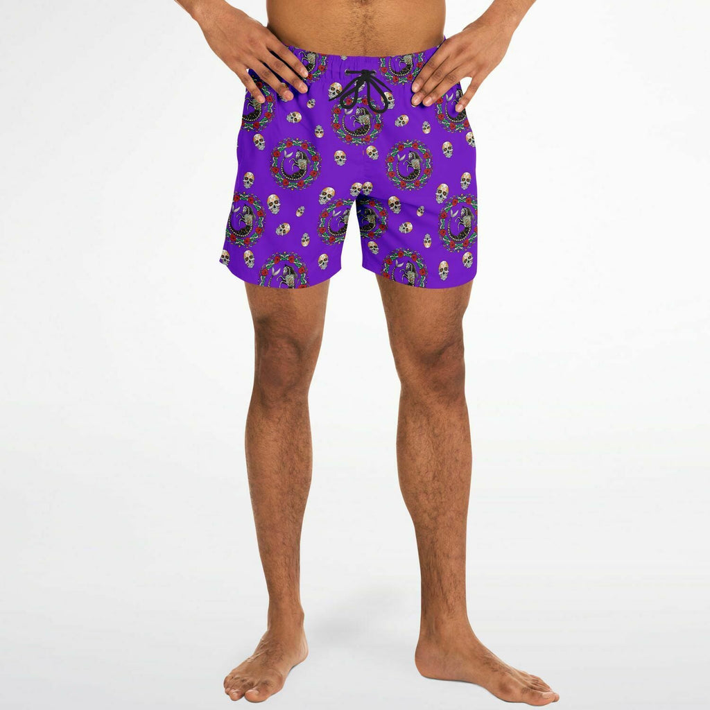 Maris Equi Day Of The Dead Men's Swim Shorts