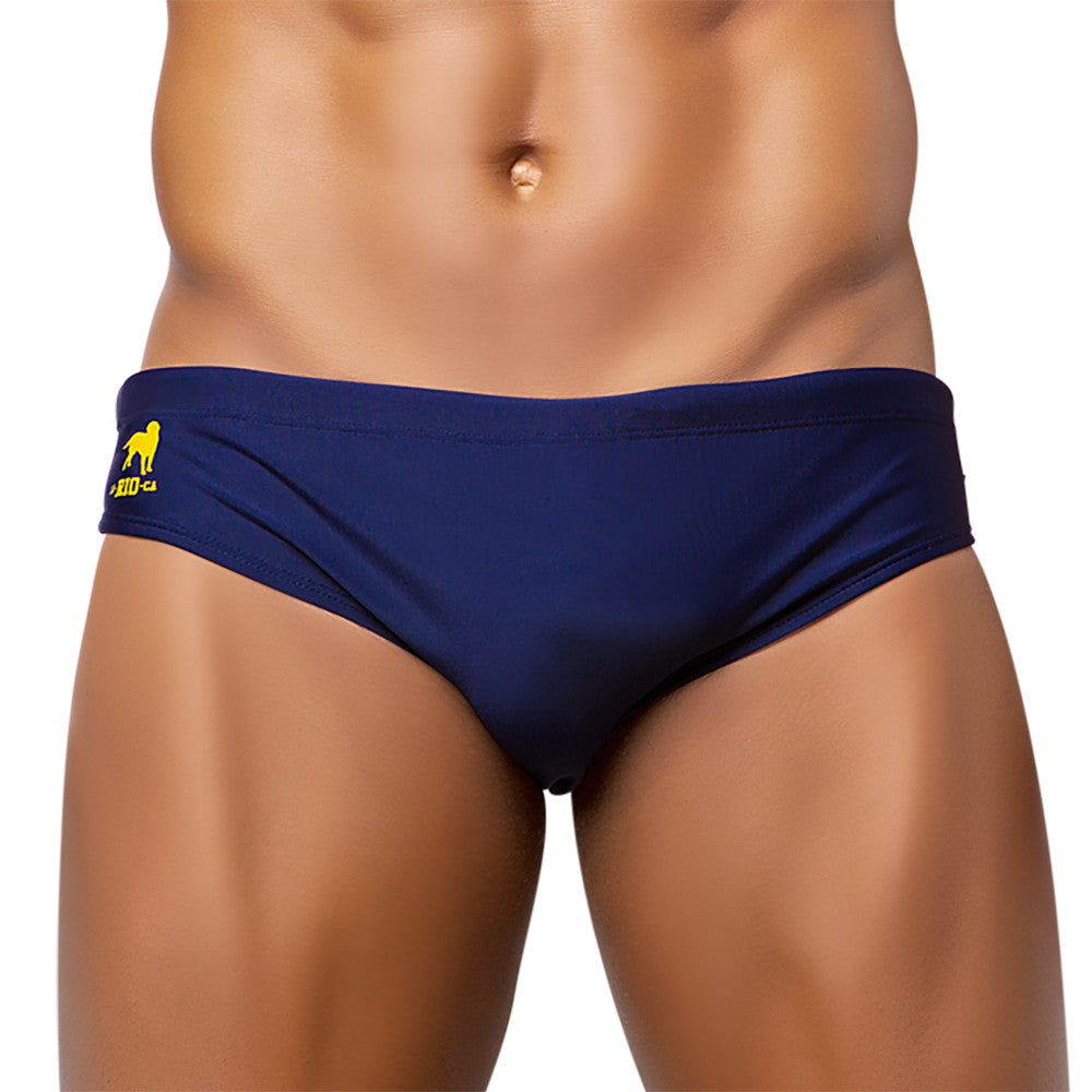 CA-RIO-CA Brief Cut Solids Sunga - Male Bathing Suit