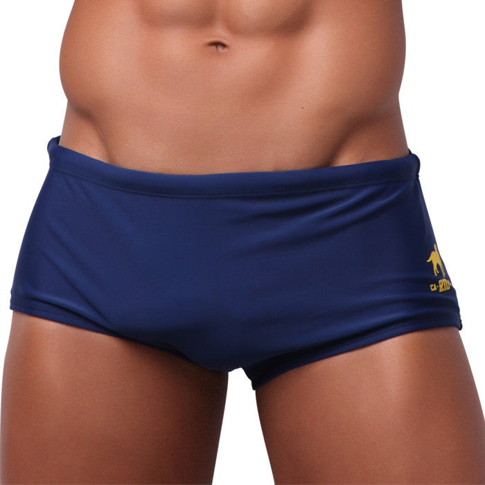CA-RIO-CA Traditional Square Solids Cut Sunga - Male Bathing Suit