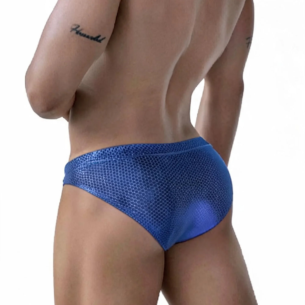 MetroMaleWear (M2W) Men's Tortuga Azul Bikini 7103-18
