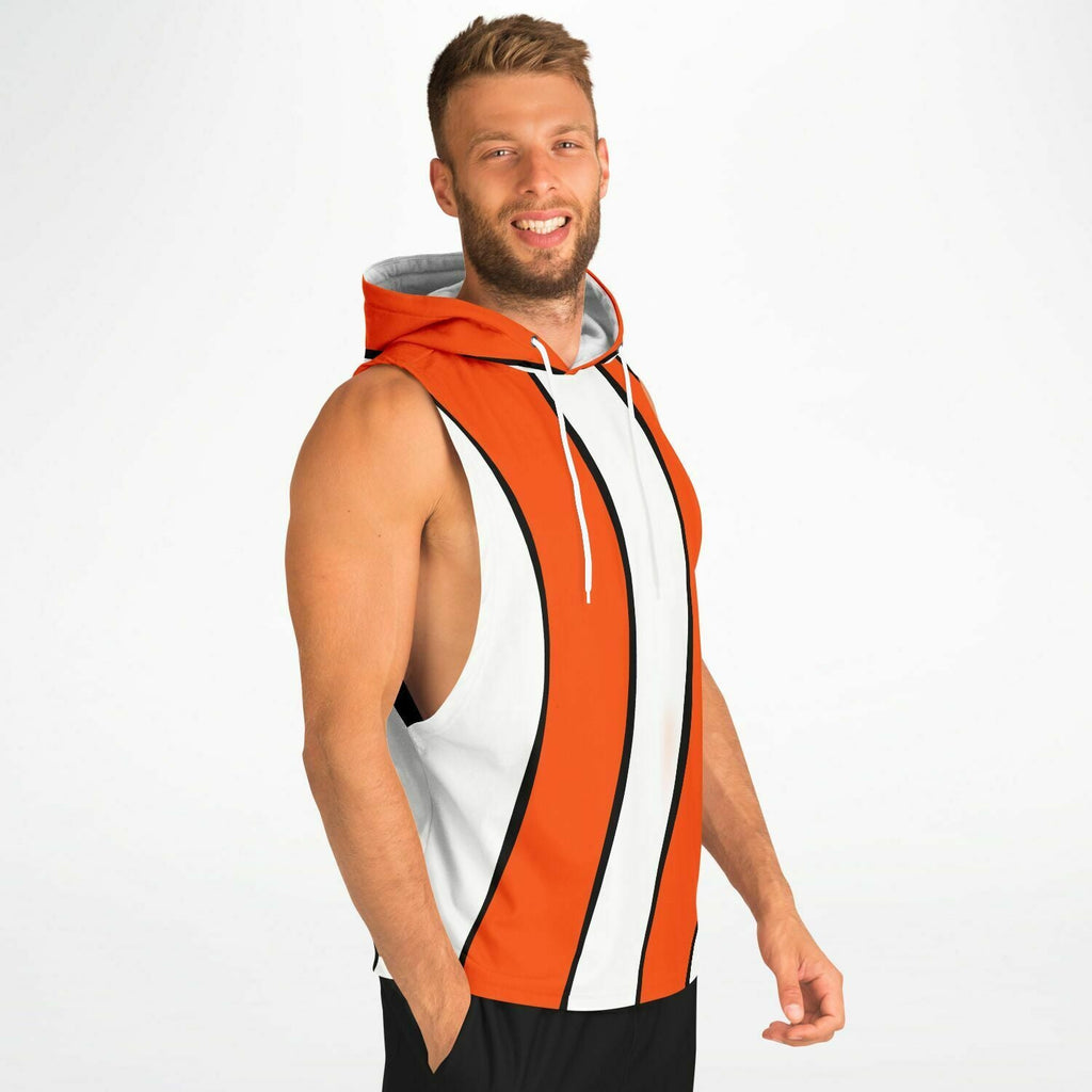 Maris Equi Clownfish Men's Drop Armhole Cotton Blend Hoodie