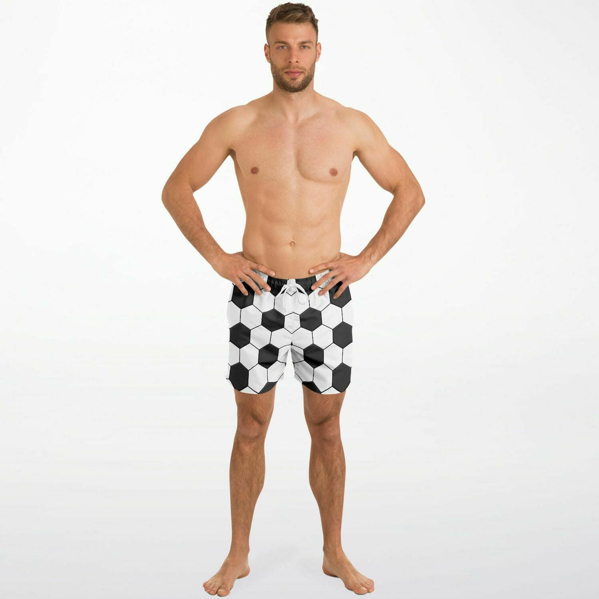 Maris Equi Soccer Ball Men's Swim Shorts