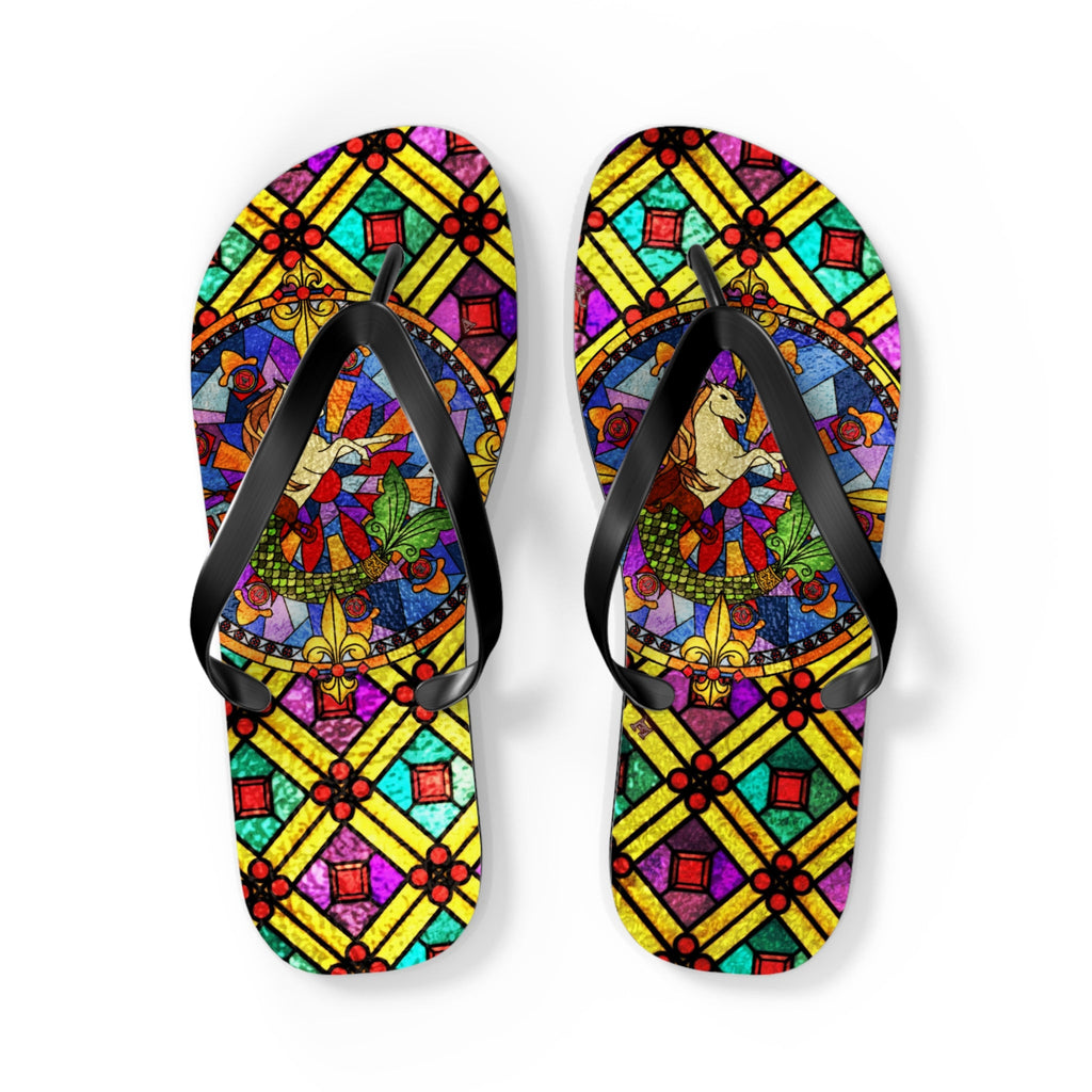 Maris Equi Men's Stained Glass Flip-Flops