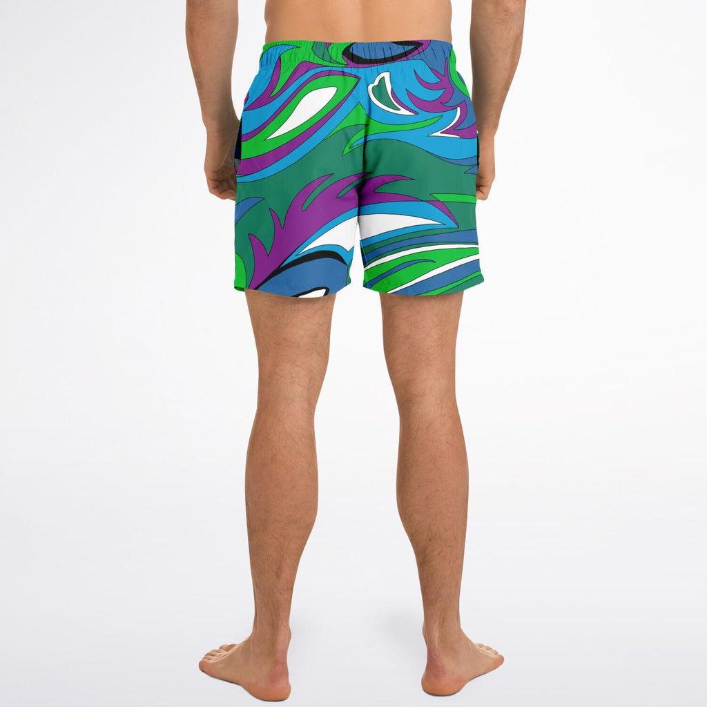 Maris Equi Mod Men's Retro Swim Shorts Trunks