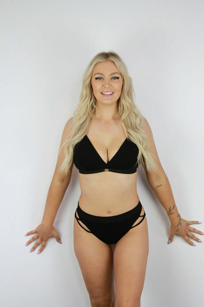 Glitteratti Booty Short Black