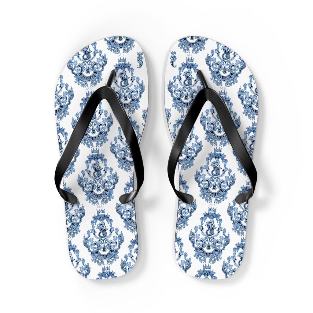 Maris Equi Men's Blue Baroque Flip-Flops
