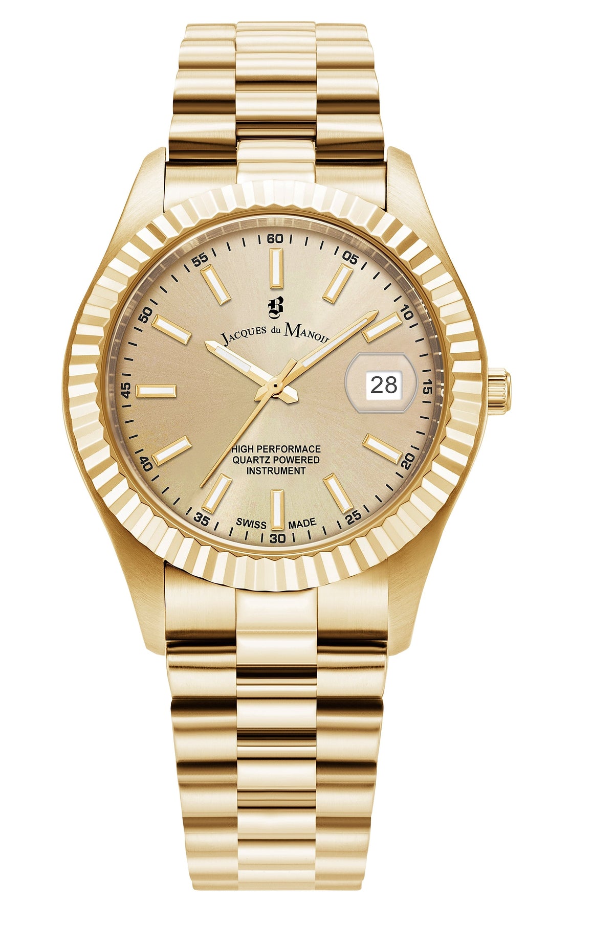 JDM Inspiration 40mm Gold Watch