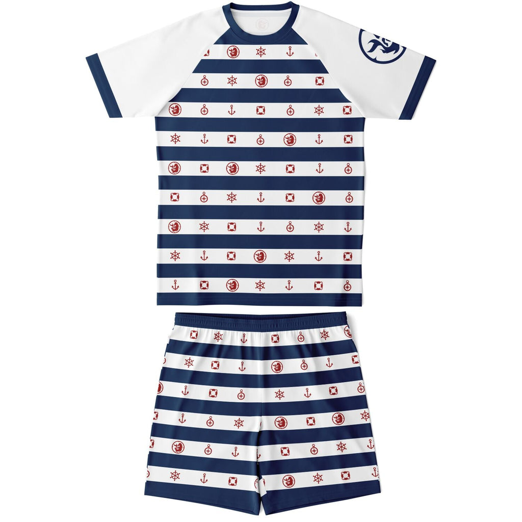 Maris Equi Nautical Shorts and Top Set For Men