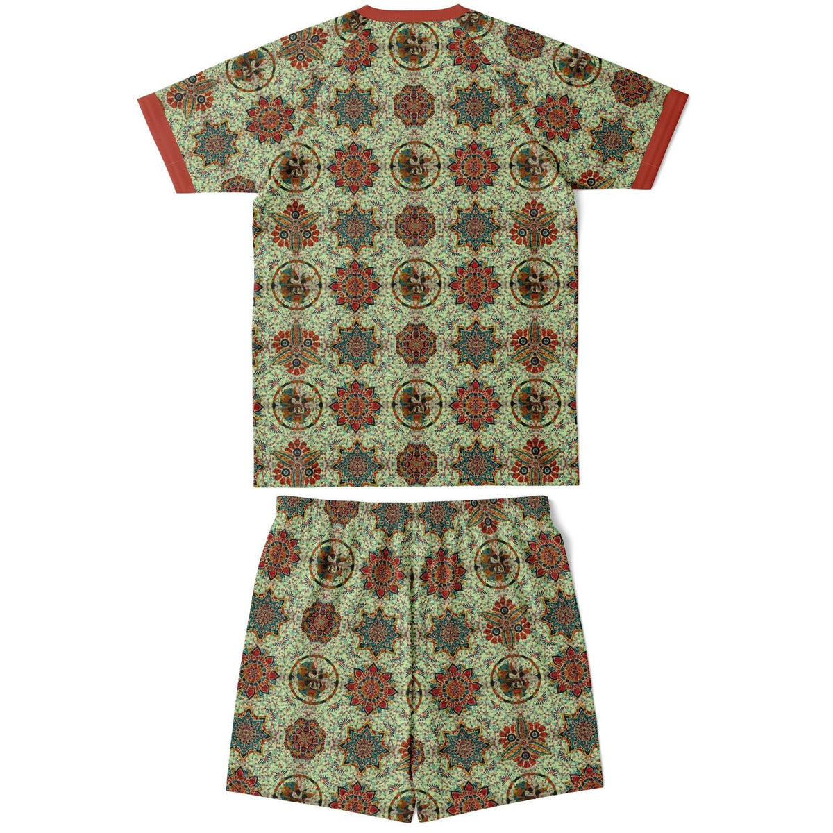 Maris Equi Mosaic Print Shorts and Top Set For Men