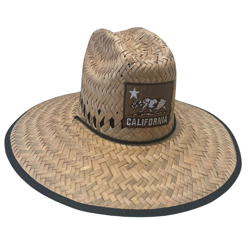 CA-RIO-CA California Patch Lifeguard Straw Hat