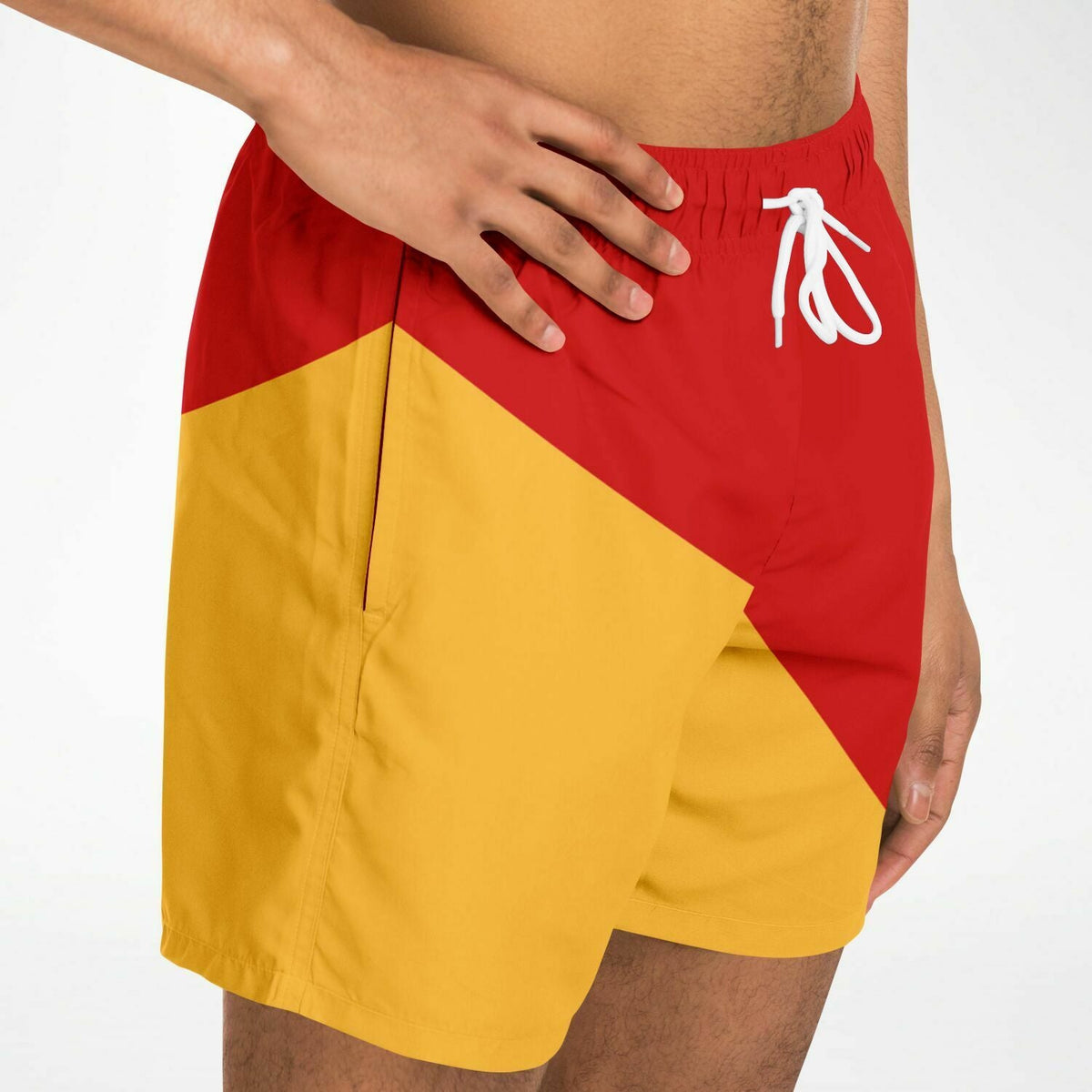 Maris Equi Signals Nautical Inspired Men's Swim Shorts - Man Overboard