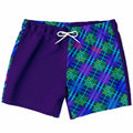 Maris Equi Blue Tartan Men's Swim Shorts