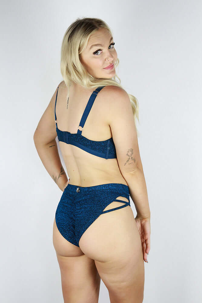 Glitteratti Booty Short Teal