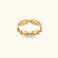 9ct Solid Gold Chain Ring