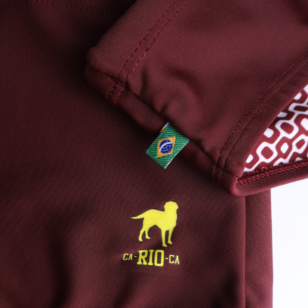 CA-RIO-CA Barolo burgundy solids  Men's Swimming Sunga - Beachwear for Men