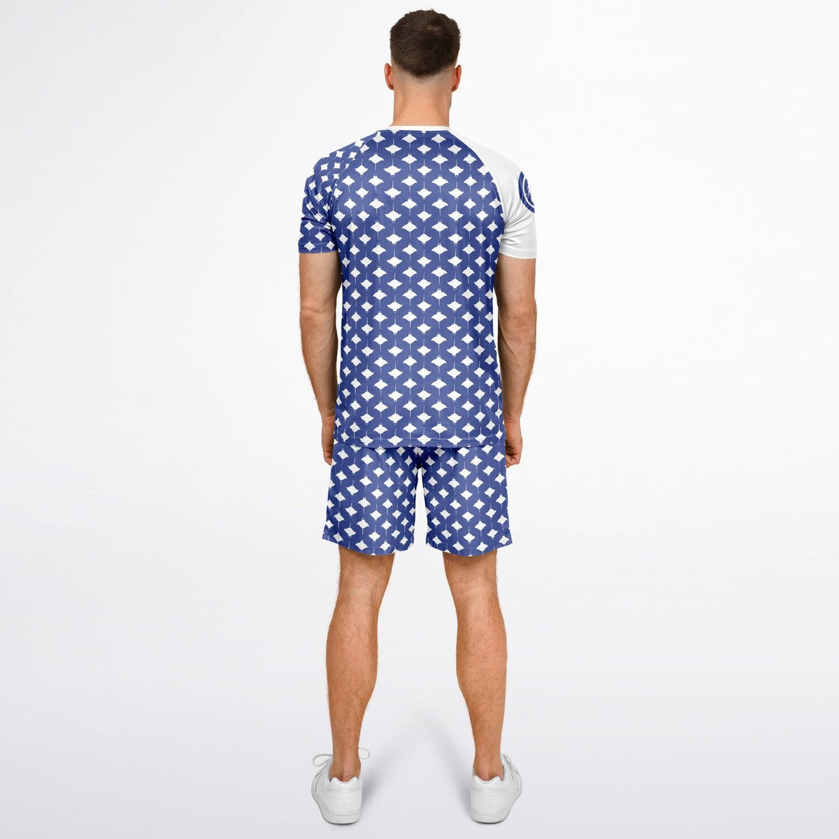 Maris Equi Manta Ray Print Top and Shorts For Men