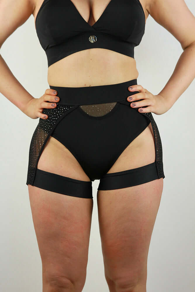 Electra Garter Short Black