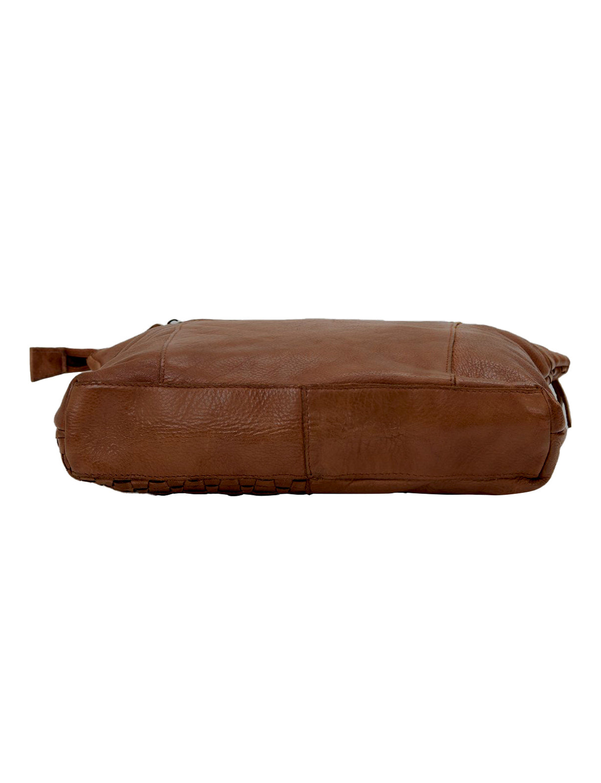LONGREACH PANELLED LEATHER  TOTE BAG- A-0002-COGNAC- NEW IN