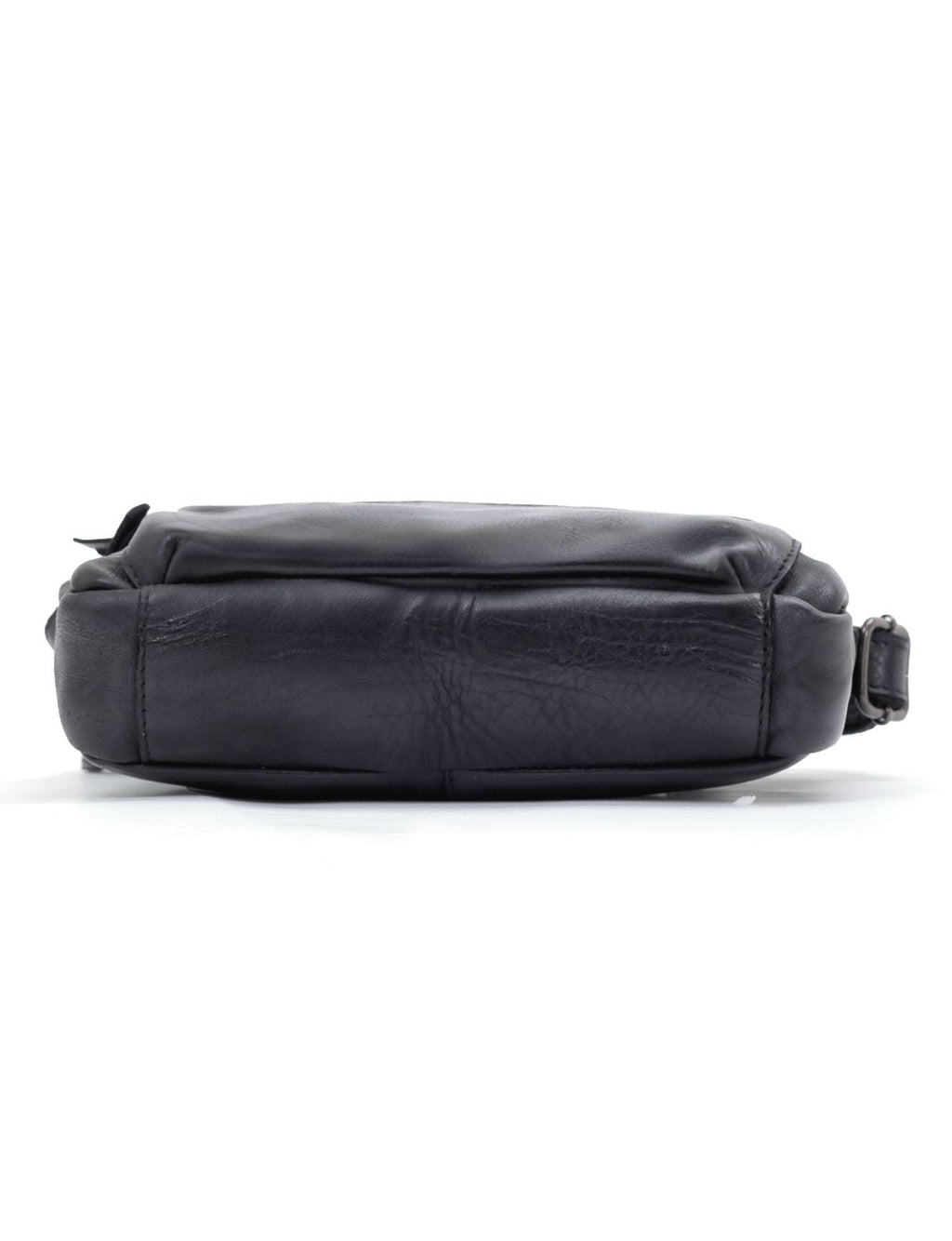 BROOME SML LEATHER XBODY BAG- A-0005-BLACK- NEW IN