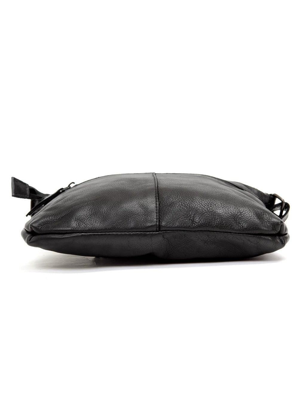 TENTERFIELD LGE LEATHER XBODY BAG- A-0007-BLACK- NEW IN
