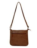 TENTERFIELD LGE LEATHER XBODY BAG- A-0007-COGNAC- NEW IN