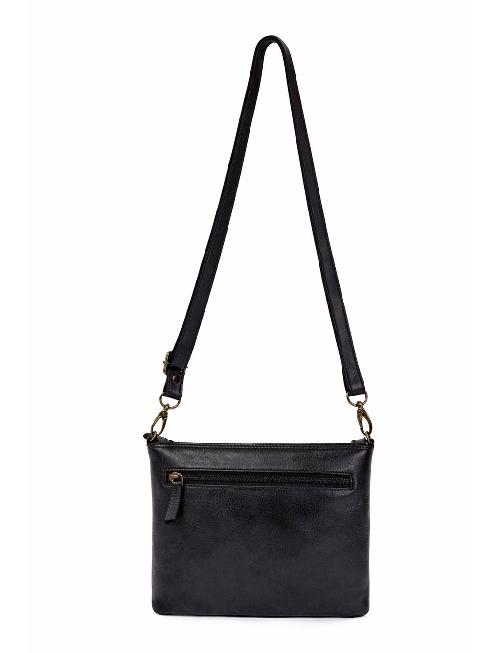 BALLARAT LEATHER XBODY BAG- A-0010-BLK- NEW IN- A-0010-BLK- NEW IN