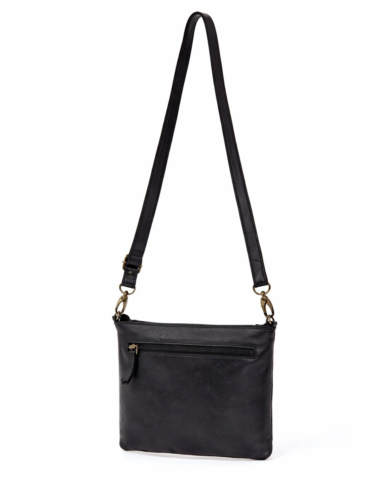 BALLARAT LEATHER XBODY BAG- A-0010-BLK- NEW IN- A-0010-BLK- NEW IN