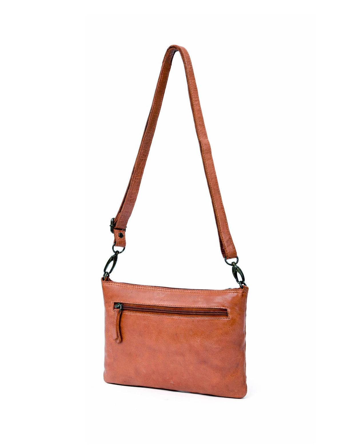 BALLARAT LEATHER XBODY BAG- A-0010-TAN- NEW IN- A-0010-TAN- NEW IN