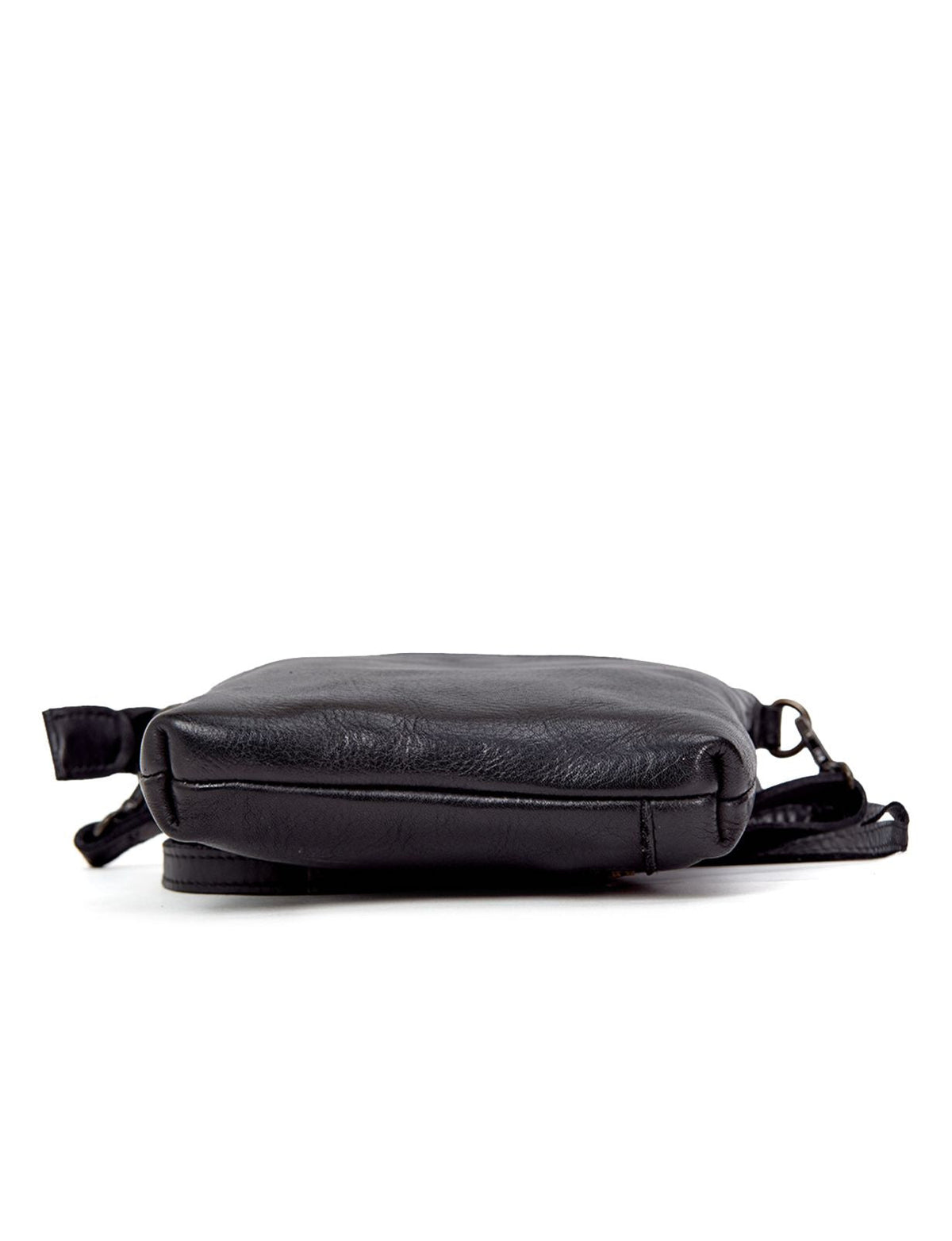 BATHURST LEATHER XBODY BAG- A-0016-BLK- NEW IN