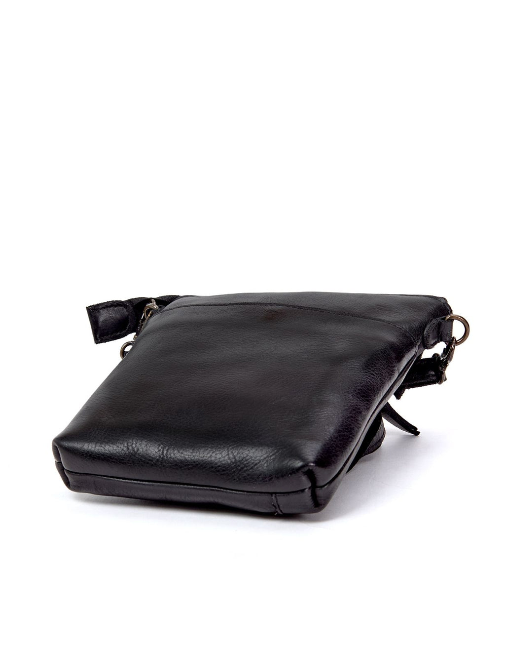BATHURST LEATHER XBODY BAG- A-0016-BLK- NEW IN