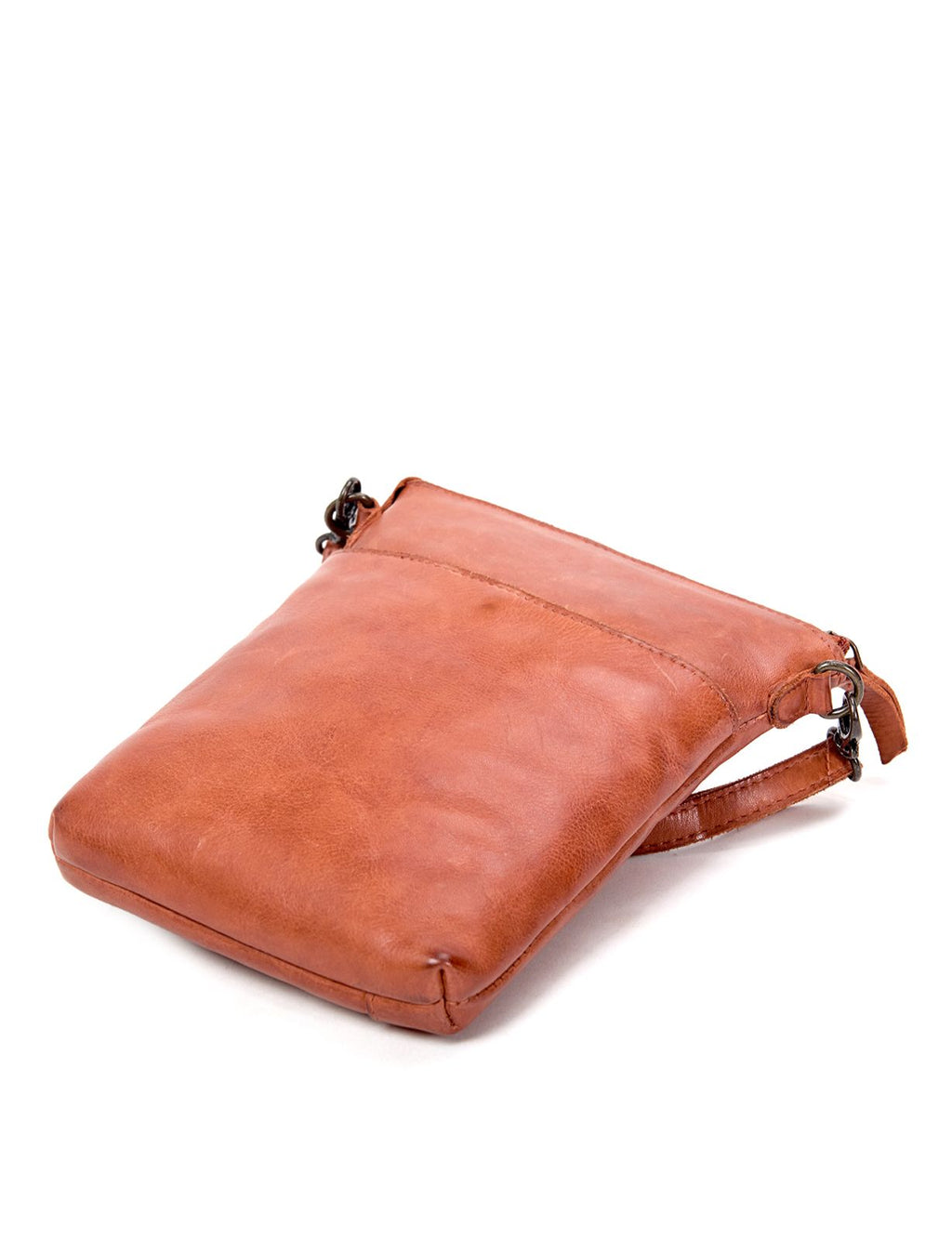 BATHURST LEATHER XBODY BAG- A-0016-TAN- NEW IN